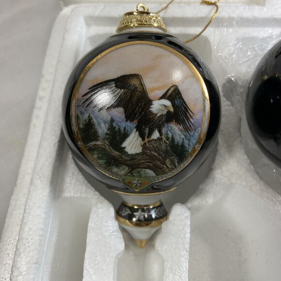 Bradford Editions 1999 America The Beautiful Ornament Collection Larry K. Martin - Picture 5 of 13